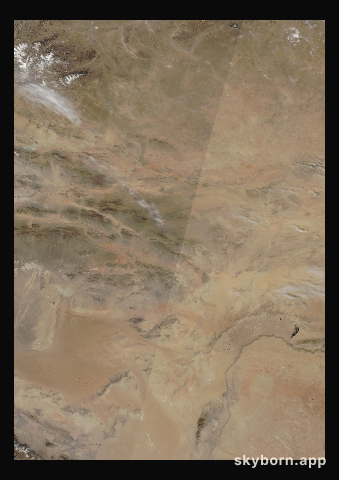 The Earth on 1 April 2001 · Gobi Desert