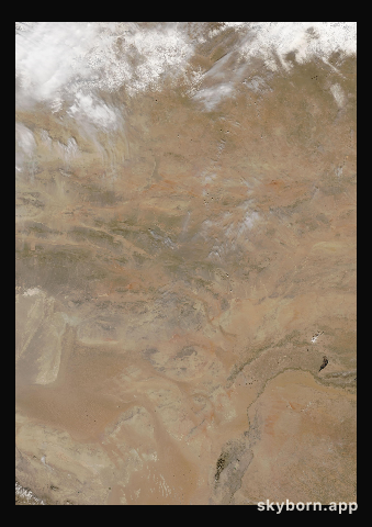 The Earth on 11 April 2001 · Gobi Desert