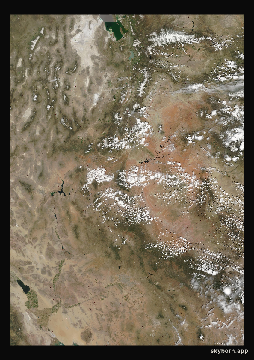 The Earth on 10 May 2001 · Colorado Plateau