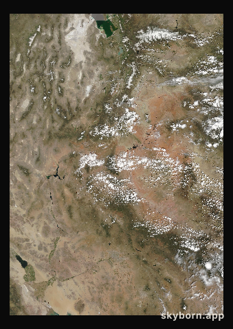 The Earth on 10 May 2001 · Colorado Plateau