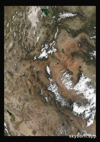 The Earth on 11 May 2001 · Colorado Plateau