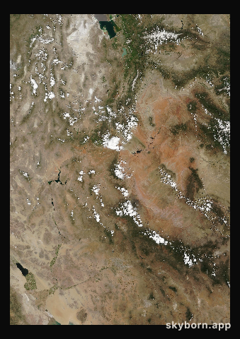 The Earth on 24 May 2001 · Colorado Plateau
