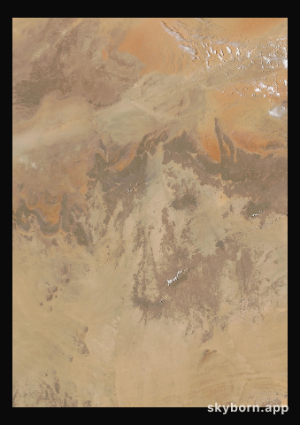 The Earth on 26 May 2001 · Sahara, Algeria