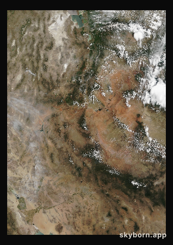The Earth on 29 May 2001 · Colorado Plateau