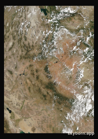 The Earth on 15 July 2001 · Colorado Plateau