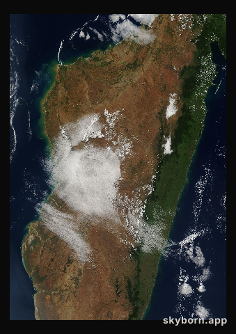 The Earth on 20 July 2001 · Madagascar