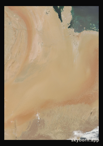 The Earth on 31 August 2001 · Empty Quarter, Arabia