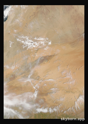 The Earth on 10 September 2001 · Eye of the Sahara, Mauritania