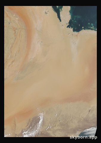 The Earth on 12 September 2001 · Empty Quarter, Arabia
