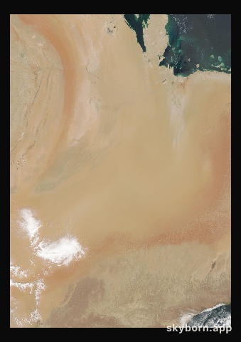 The Earth on 16 September 2001 · Empty Quarter, Arabia