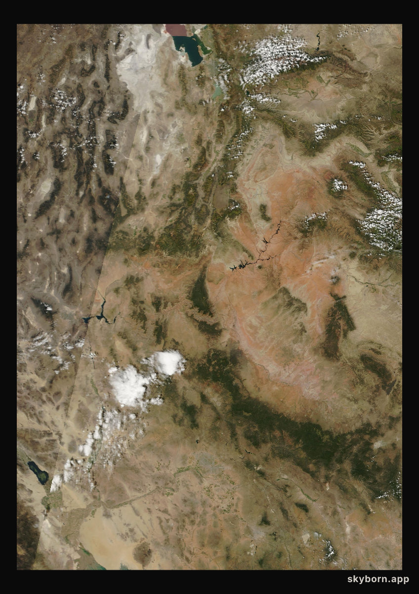 The Earth on 19 September 2001 · Colorado Plateau