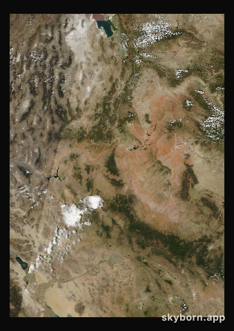 The Earth on 19 September 2001 · Colorado Plateau