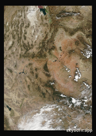 The Earth on 3 October 2001 · Colorado Plateau