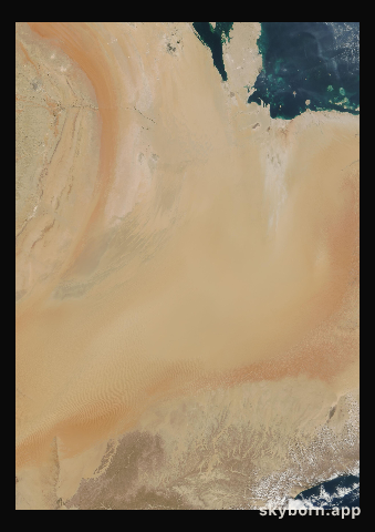 The Earth on 23 October 2001 · Empty Quarter, Arabia