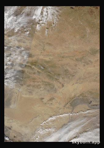 The Earth on 24 October 2001 · Gobi Desert