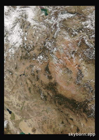 The Earth on 11 November 2001 · Colorado Plateau