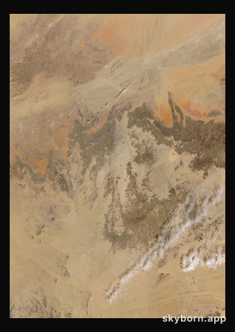 The Earth on 12 November 2001 · Sahara, Algeria