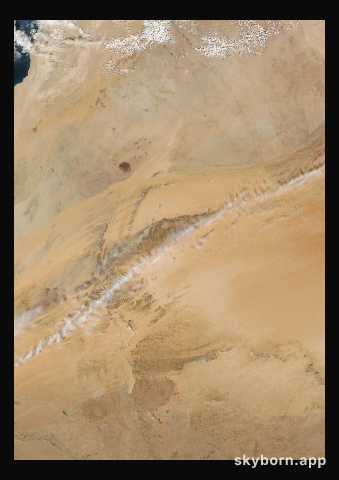 The Earth on 15 November 2001 · Eye of the Sahara, Mauritania