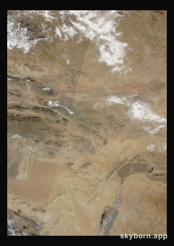 The Earth on 18 November 2001 · Gobi Desert