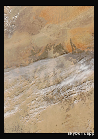 The Earth on 23 November 2001 · Sahara, Algeria