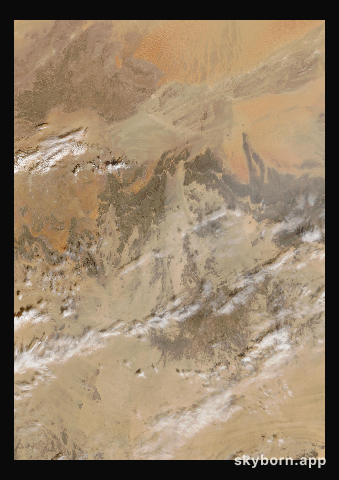 The Earth on 26 November 2001 · Sahara, Algeria
