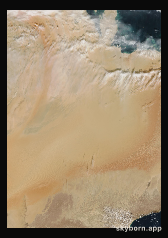 The Earth on 14 December 2001 · Empty Quarter, Arabia