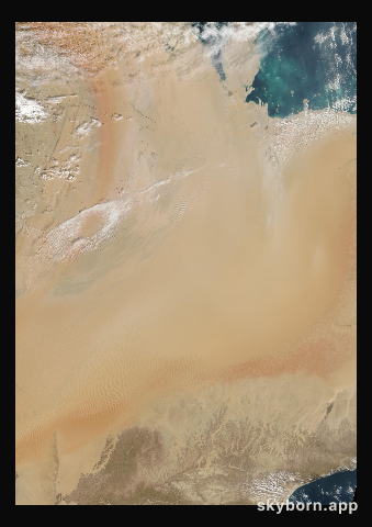 The Earth on 17 December 2001 · Empty Quarter, Arabia
