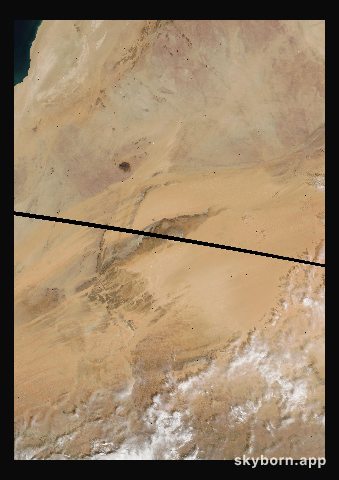 The Earth on 21 January 2002 · Eye of the Sahara, Mauritania
