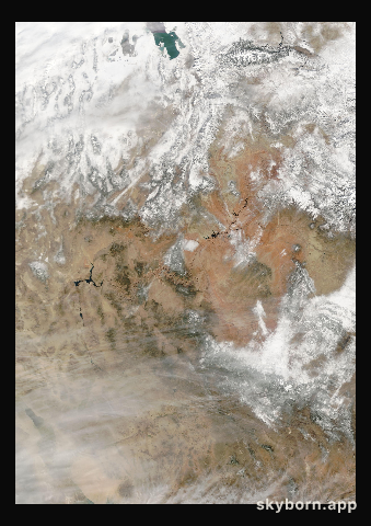 The Earth on 1 February 2002 · Colorado Plateau