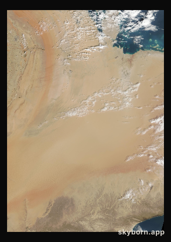 The Earth on 19 February 2002 · Empty Quarter, Arabia