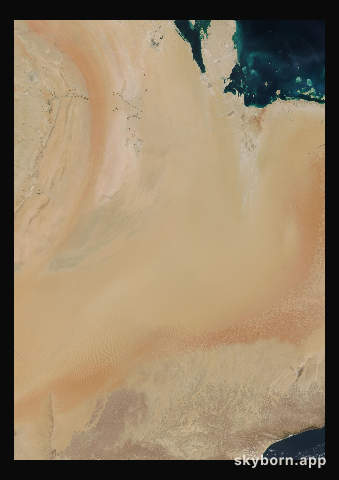The Earth on 23 February 2002 · Empty Quarter, Arabia