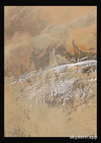 The Earth on 2 March 2002 · Sahara, Algeria