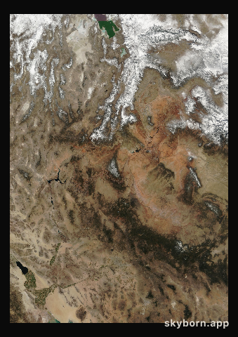The Earth on 4 March 2002 · Colorado Plateau