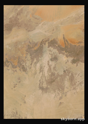 The Earth on 10 March 2002 · Sahara, Algeria