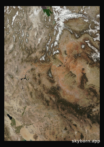 The Earth on 31 March 2002 · Colorado Plateau