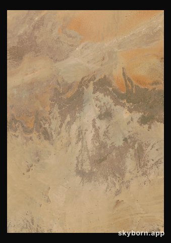 The Earth on 16 April 2002 · Sahara, Algeria