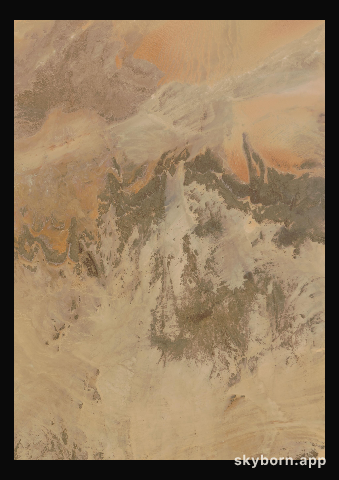 The Earth on 19 April 2002 · Sahara, Algeria