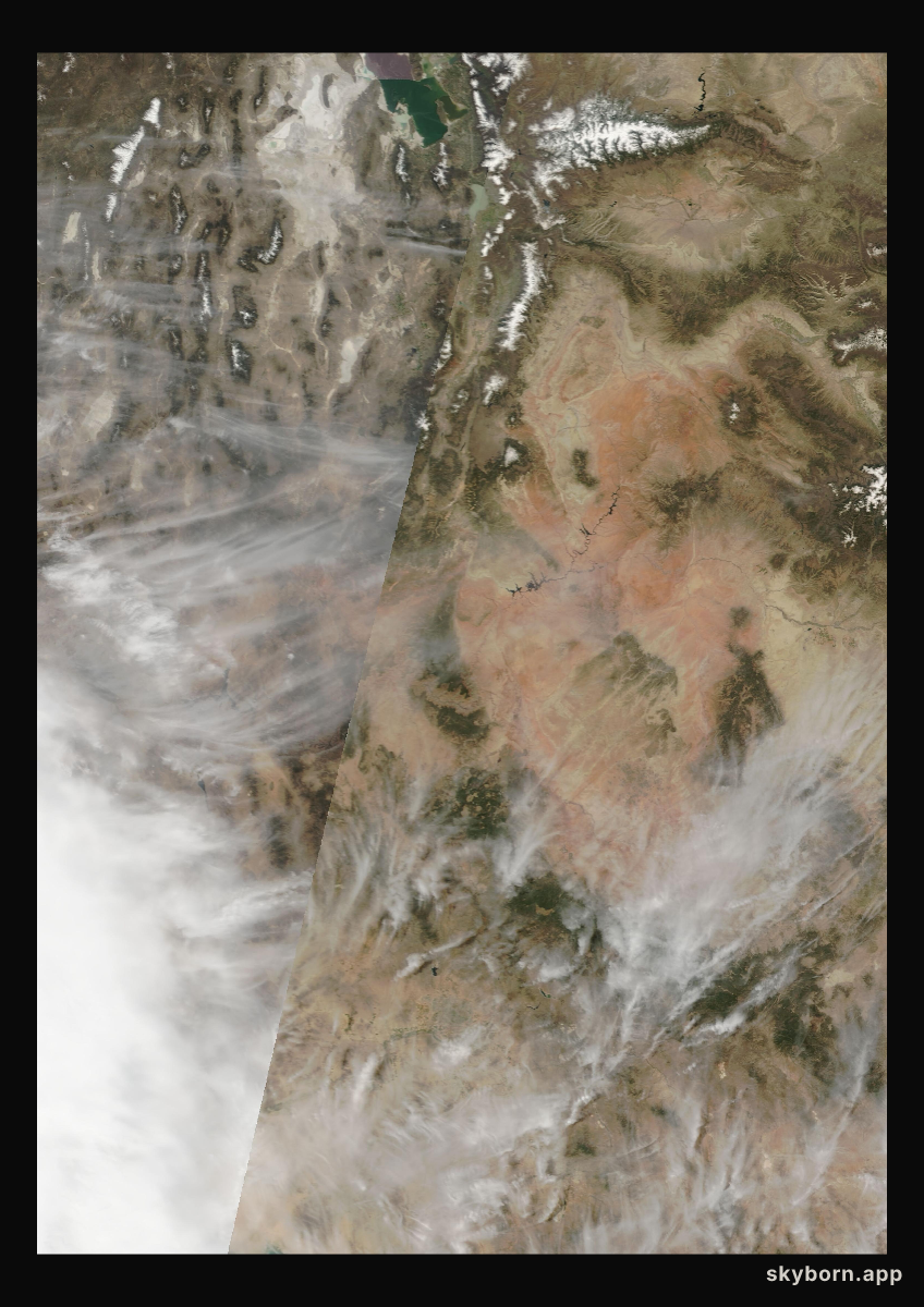 The Earth on 24 April 2002 · Colorado Plateau