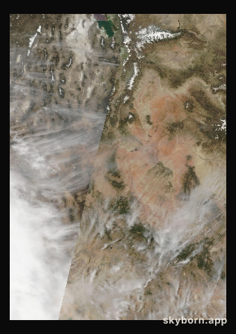 The Earth on 24 April 2002 · Colorado Plateau
