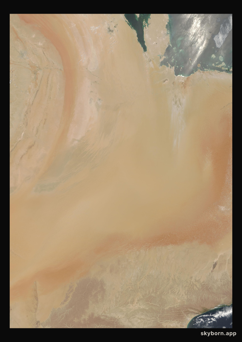 The Earth on 30 May 2002 · Empty Quarter, Arabia