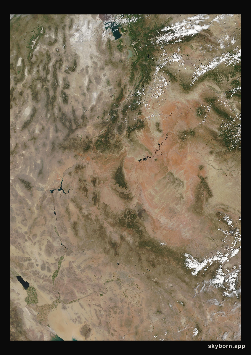 The Earth on 7 June 2002 · Colorado Plateau