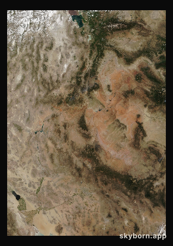 The Earth on 10 June 2002 · Colorado Plateau