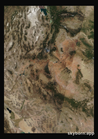 The Earth on 13 June 2002 · Colorado Plateau