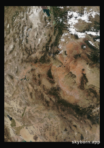 The Earth on 15 June 2002 · Colorado Plateau