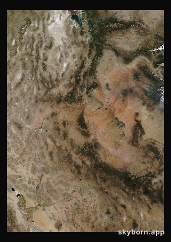 The Earth on 17 June 2002 · Colorado Plateau
