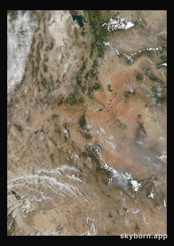 The Earth on 25 June 2002 · Colorado Plateau