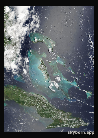 The Earth on 27 June 2002 · Bahamas