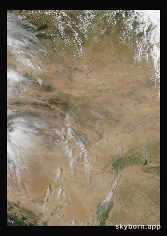The Earth on 30 June 2002 · Gobi Desert
