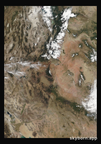 The Earth on 6 July 2002 · Colorado Plateau