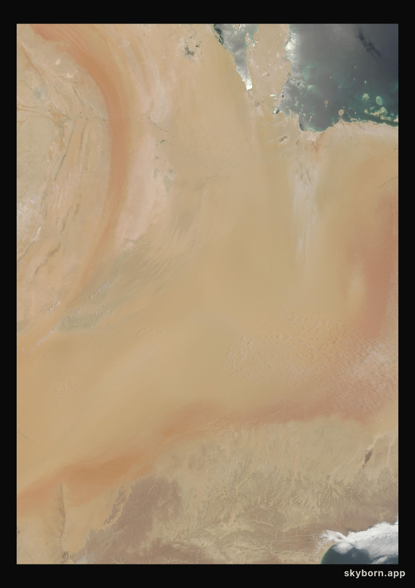 The Earth on 8 July 2002 · Empty Quarter, Arabia